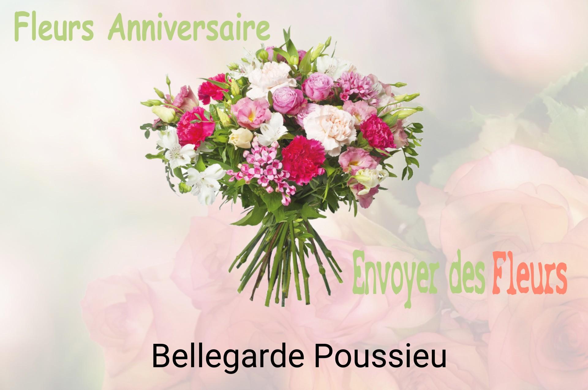 Bouquet de fleurs d’anniversaire livré à Bellegarde-Poussieu