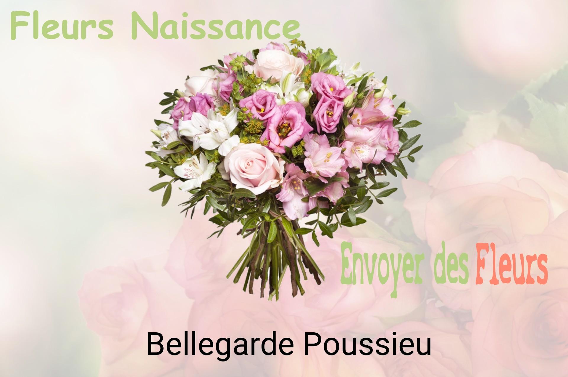 Bouquet de fleurs de naissance livré à Bellegarde-Poussieu